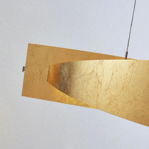 Lustra tip pendul Marija, LED, metal/plastic, auriu/argintiu, 101 x 18,5 x 150 cm - Img 4