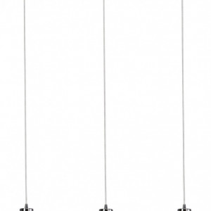 Lustra tip pendul Relax II, metal/sticla, 80 x 21 x 19,5 cm, 60w - Img 2