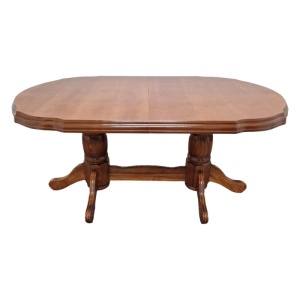 Masa extensibila living SB Nork cires, 74x90x160/200 cm - Img 1