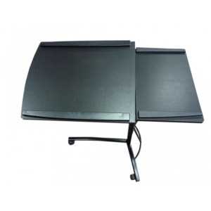 Masa reglabila pentru laptop, tip birou, cu roti HM B14, 17" - Img 2