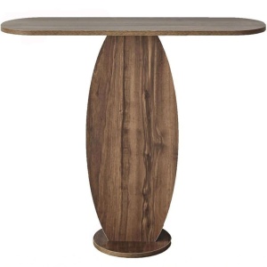 Masa tip consola Re-Bloom, PAL, maro inchis, 100 x 30 x 81 cm, Resigilat, Grad A