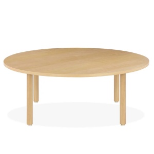 Masuta de cafea Annelise, MDF, natur, 100 x 37,5 cm