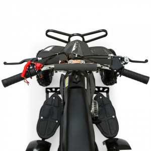Motocicleta Quad Riders and Rollers 49cc pentru copii, +14 ani, negru - Img 4