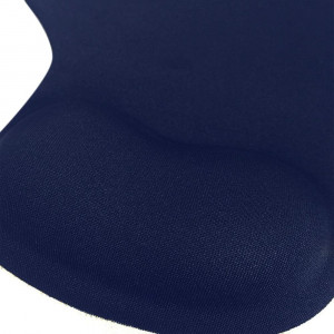 Mousepad Trixes, textil/cauciuc, albastru inchis, 23,5 x 19 cm - Img 3