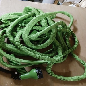 Navaris furtun gradina extensibil 11.25-22.5m, pistol 7 functii, rezistent UV, presiune max 10 bar, auto-contractabil, 1.15kg, verde - Verificat A · Re-Bloom - Img 6
