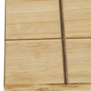 Noptiera Doe, lemn, maro, 60 x 48 x 35 cm - Img 2