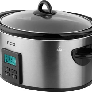 Oala electrica Slow cooker ECG PH 5510 Rider, 5.5 litri, 240 W, vas ceramic, timer, afisaj LED - Img 3