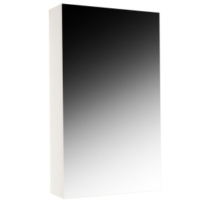 Oglinda baie cu dulap 60x14x68 cm, alba - Img 1