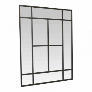 Oglinda Harldson, negru, 140 x 100 x 3 cm - Img 3