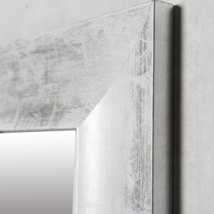 Oglinda Helmsford, argintie, 197 x 96 x 3 cm - Img 2