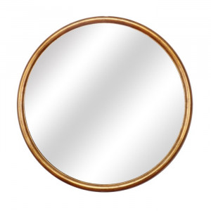 Oglinda Radelange, 101x101x4.5 cm, metal, auriu