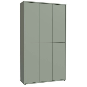 Pantofar / Dulap pantofi Xora, verde, 109,2/191,9/34,9 cm