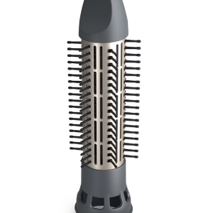 Perie rotativa cu aer cald Philips Seria 7000 BHA710/00, 1000W, ingrijire cu ioni, 2 accesorii, setare temperatura de ingrijire, peri naturali, invelis ceramic din turmalina, Alb/crem, Resigilat, Grad A - Img 4