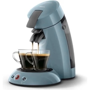 Philips Senseo Original HD6553/21 espressor cu capsule 1450W, rezervor 1.2L, albastru - Verificat A · Re-Bloom