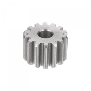 Pinion Sourcing Map, otel inoxidabil, argintiu, 16 x 10 mm