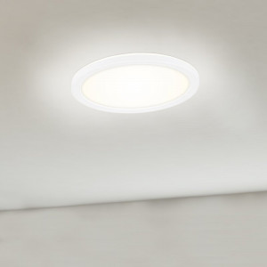 Plafoniera Brixtin, LED, plastic, alb, 2,8 x 19 x 19 cm - Img 4