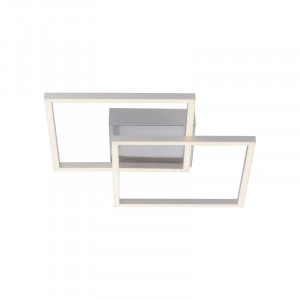 Plafoniera Iven, LED, metal/acril, alb, 4 x 15 x 15 cm, 7W