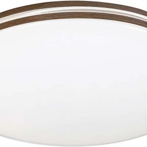 Plafoniera LED Rabalux Oscar, 18W, rotund, alb-maro