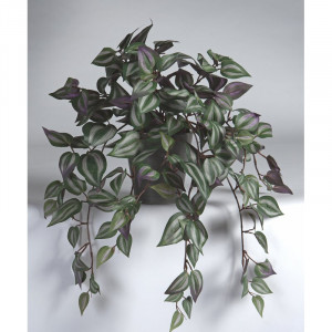 Planta artifciala, plastic, negru/verde, 56 x 45 cm - Img 1