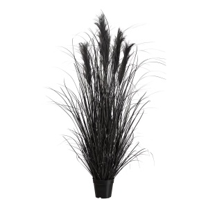 Planta artificiala Pampas I neagra, 92cm