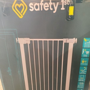 Poarta de siguranta Safety 1st Easy Close Metal, 73-80 cm, Resigilat, Grad A - Img 3