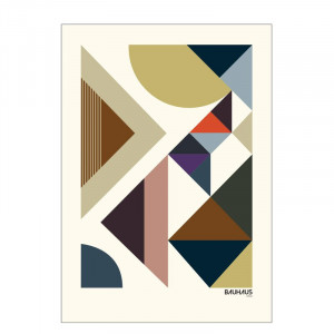 Poster 'Bauhaus' by Livston Copenhagen, 70 x 50 cm