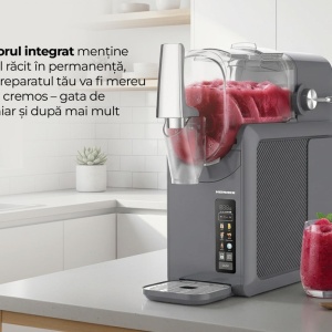 Produs Resigilat APARAT DE FACUT GRANITA 6 ÃŽN 1 HEINNER FreezeFun HSLM-DW26DGREY, PUTERE: 220W - Img 14