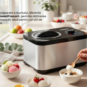 Produs Resigilat Aparat de făcut înghețată HEINNER SweetFreeze HICM-DW154SSBK - Img 8