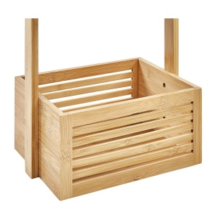 Produs Resigilat Etajera Re-Bloom Waverly, bambus, 27x20x80 cm, 3 rafturi, 3 kg/raft, natur - Verificat A - Img 5