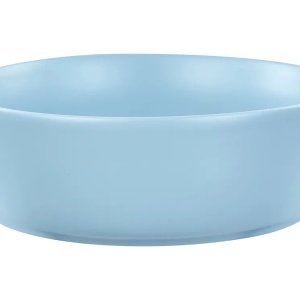 Produs Resigilat Lavoar pentru baie Re-Bloom Gudar, ceramica, 37x37x12 cm, scurgere 35mm, albastru - Verificat A - Img 6