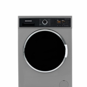 Produs Resigilat Masina de spalat rufe Heinner HWM-V8414SD+++, Capacitate 8kg, Viteza de centrifugare 1400rpm, Clasa energetica D, 15 programe, Design elegant cu panel negru si usa cromata, Display LED, Program rapid 15 min, Program scurt 60 min, Program - Img 1