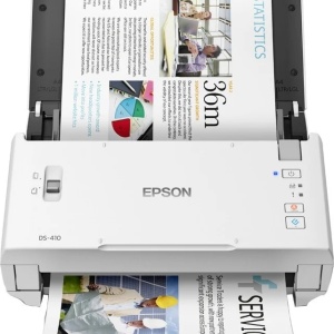 Produs Resigilat Scanner Epson DS-410, dimensiune A4, tip sheetfed, viteza scanare: 52 ipm alb-negru si color, rezolutie optica 600x600dpi, ADF Single Pass 50 pagini, duplex, senzor CIS, USB 2.0 Type B, software :Document Capture Pro 2.0, Epson Scan 2, Po - Img 4