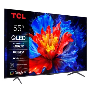 Produs Resigilat Televizor TCL QLED 55P8K, 139 cm, Smart Google TV, 4K Ultra HD, Clasa F, 144Hz, Onkyo - Img 2