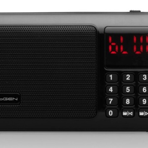 Radio portabil cu acumulator GoGEN FMP 125 BTB, FM, Bluetooth, lanterna, card micro SD, negru - Img 3