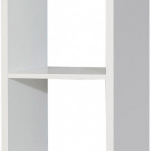 Raft Mauro, alb, 38 x 33 x 142 cm - Img 2