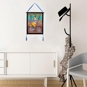 Rama pentru picturi JISHSHAY, lemn/PVC, negru/albastru, 40 x 30 cm - Img 2