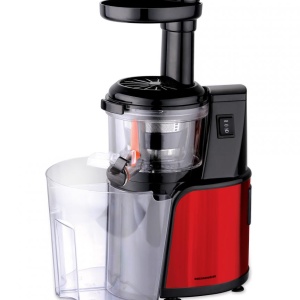 RESIGILAT – Storcator cu melc Heinner HSJ-600RD, Putere 150W, 80RPM, Functie reverse, Rosu