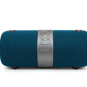 RESIGILAT - Boxa portabila cu radio FM, GoGEN FUNBEE BS 420BL, 30 W, 3.7 V/4500 mAh, Bluetooth, USB, TWS, intrare AUX, IPX 6, albastru - Img 3