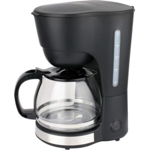 RESIGILAT Cafetiera Akai ACM-910, 1540W, 1.25L, anti-picurare, Negru