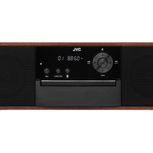 RESIGILAT - Microsistem audio JVC RD-E761, 16 W, Bluetooth, FM, player CD, USB, conversie CD audio in mp3, intrare AUX, lemn - Img 2