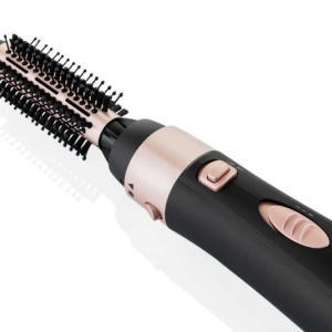 RESIGILAT - Perie ondulatoare cu aer cald si ionizare ETA Fenite 5321 90010, black edition, 1000 W, 6 accesorii - Img 3