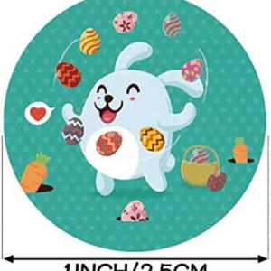 Rola cu 500 stickere pentru Paste NT-ling, hartie, multicolor, 2,5 cm - Img 2