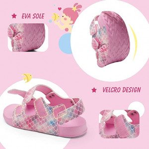Sandale pentru copii Torotto, material EVA, roz, marimea 26 - Img 4