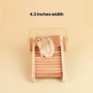 Scara pentru hamster BUCATSTATE, lemn, natur, 20 x 11cm - Img 2
