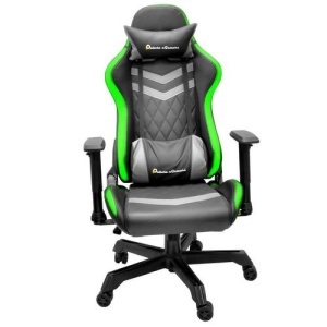 Scaun gaming Dakota egamers RGB, iluminare 300 efecte, cotiere reglabile 3D, Negru - Img 2