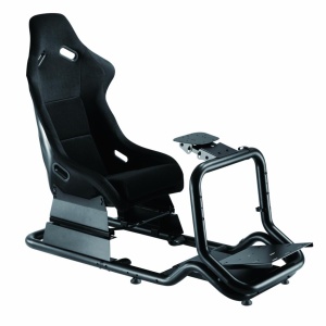 Scaun gaming Serioux Cockpit, dimensiuni:770x1280~1545x1150mm, greutate suportata: 130 kg,Material cadru: otel, latime scaun: 460 mm, interval de glisare a scaunului: Produs Resigilat 220 mm, interval de inaltime a scaunului: 25 mm, interval de Ã®nclinare - Img 2