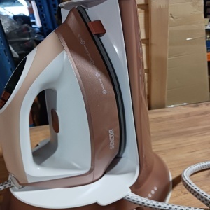 Sencor statie de calcat cu abur 3200W, 5.5 bar, 140g/min, jet 410g/min, rezervor 1.3L, talpa ceramica, anti-calc, anti-drip, oprire automata, calcare verticala, 249x220x312mm, 2.7kg - Verificat A · Re-Bloom - Img 6
