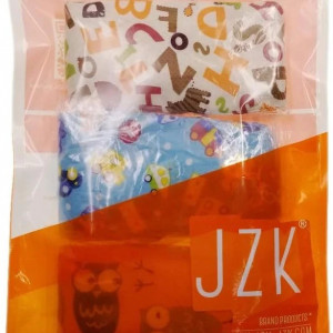 Set 3 centuri de siguranta pentru capul copilului Jzk, bumbac, multicolor, 28 x 8 x 75 cm