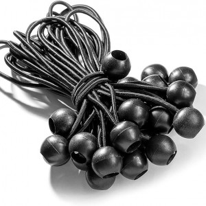 Set 7 intinzatoare de cauciuc Ezcasch, negru , 15 cm