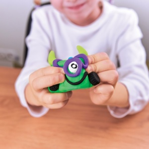 Set Air Clay pentru modelaj Lovin - 18 culori - Squishy Monsters - Img 4